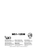 Preview for 1 page of McCulloch M51-125M Instruction Manual