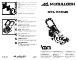 Preview for 1 page of McCulloch M53-190CMD Instruction Manual