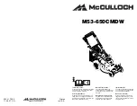 Preview for 1 page of McCulloch M53-650CMDW Instruction Manual