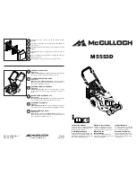 Preview for 1 page of McCulloch M5553D Instruction Manual