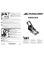 McCulloch M65B53SD Instruction Manual preview