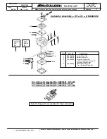 Preview for 11 page of McCulloch MAC CAT 335 Parts List