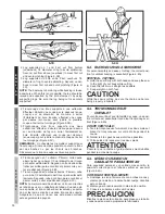 Предварительный просмотр 30 страницы McCulloch MacCat Super 16 AV User Manual