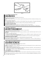 Предварительный просмотр 38 страницы McCulloch MacCat Super 16 AV User Manual