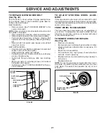 Preview for 21 page of McCulloch MC1136 Owner'S Manual