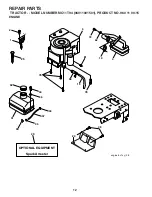 Предварительный просмотр 12 страницы McCulloch MC115T94 Repair Parts Manual