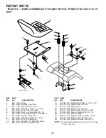 Предварительный просмотр 14 страницы McCulloch MC115T94 Repair Parts Manual