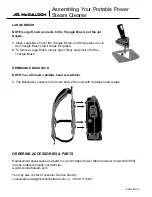 Предварительный просмотр 9 страницы McCulloch MC1350 Owner'S Manual