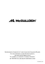 Предварительный просмотр 13 страницы McCulloch MC1375-AU Owner'S Manual