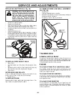 Preview for 23 page of McCulloch MC20H42YT Operator'S Manual