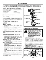 Preview for 6 page of McCulloch MC25PH48ST Owner'S Manual