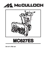 McCulloch MC627ES Owner'S Manual preview