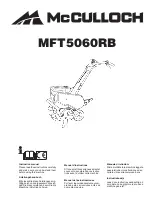 McCulloch MFT5060RB Instruction Manual preview