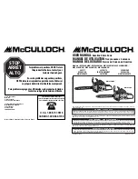 McCulloch MS1434NAV User Manual preview