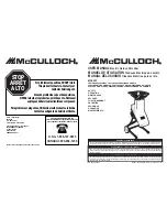 McCulloch MS2003 User Manual preview