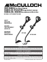 McCulloch MT3336 User Manual preview