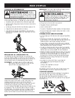 Предварительный просмотр 30 страницы McCulloch MT700 Operator'S Manual