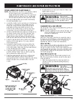 Preview for 15 page of McCulloch MT705 Operator'S Manual