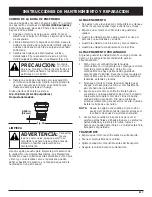 Preview for 57 page of McCulloch MT705 Operator'S Manual