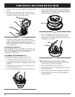 Preview for 14 page of McCulloch MT725 Operator'S Manual