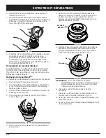 Preview for 36 page of McCulloch MT725 Operator'S Manual