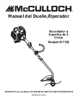 Preview for 45 page of McCulloch MT725 Operator'S Manual