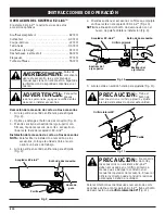 Preview for 54 page of McCulloch MT725 Operator'S Manual