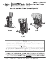 MCDonald 17062V080Y-1 Installation And Operating Instruction preview