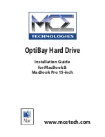 MCE Technologies Optibay series Installation Manual предпросмотр