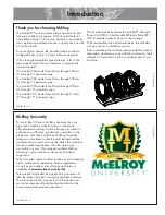 Preview for 3 page of McElroy A714201 Operator'S Manual