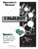 McElroy DynaMc 250 Operator'S Manual preview