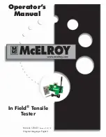 McElroy In Field Operator'S Manual preview