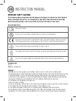 Preview for 2 page of McGREGOR 377700 Instruction Manual