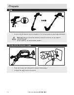 Предварительный просмотр 12 страницы McGREGOR GT2551 Original Instruction Manual