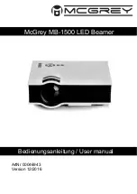 McGrey MB-1500 User Manual preview