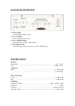 Preview for 4 page of McGrey PA-350BT Operation Manual