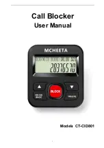 MCheeta CT-CID801 User Manual preview