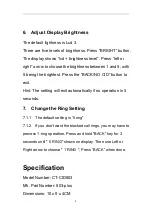 Preview for 12 page of MCheeta CT-CID803 Plus User Manual