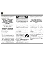 Предварительный просмотр 2 страницы McIntosh 60TH ANNIVERSARY SYSTEM - annexe 1 Owner'S Manual