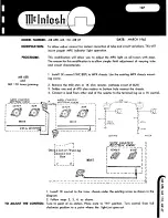 Предварительный просмотр 11 страницы McIntosh C 22 Manual