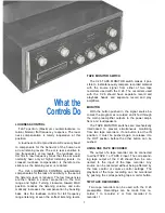 Предварительный просмотр 9 страницы McIntosh C26 Owner'S Manual