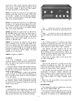 Предварительный просмотр 11 страницы McIntosh C26 Owner'S Manual