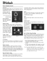 Предварительный просмотр 12 страницы McIntosh C41 Owner'S Manual