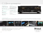 Предварительный просмотр 40 страницы McIntosh C47 Owner'S Manual