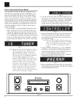 Предварительный просмотр 16 страницы McIntosh C500 Owner'S Manual