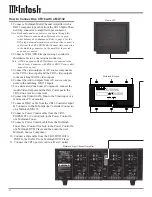 Preview for 10 page of McIntosh CR16 - SERVICE Owner'S Manual