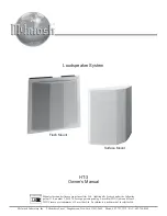 Preview for 1 page of McIntosh HT-3 Owner'S Manual