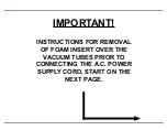 Предварительный просмотр 3 страницы McIntosh MA352 Owner'S Manual