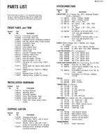 Предварительный просмотр 3 страницы McIntosh MA6200 Service Information