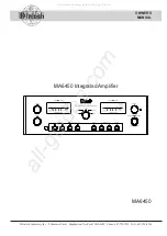 McIntosh MA6450 Owner'S Manual предпросмотр